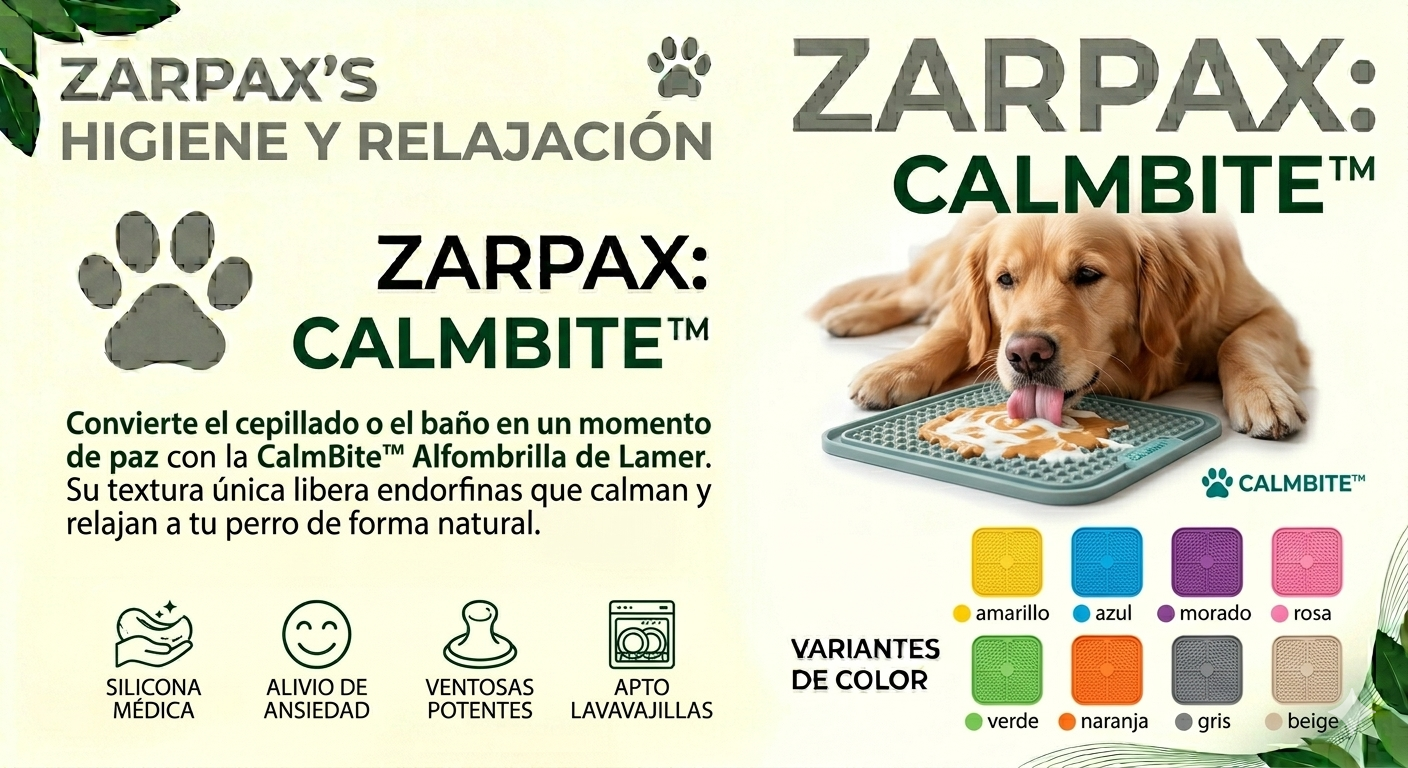 CalmBite™: Alfombrilla de Relajación y Estimulación