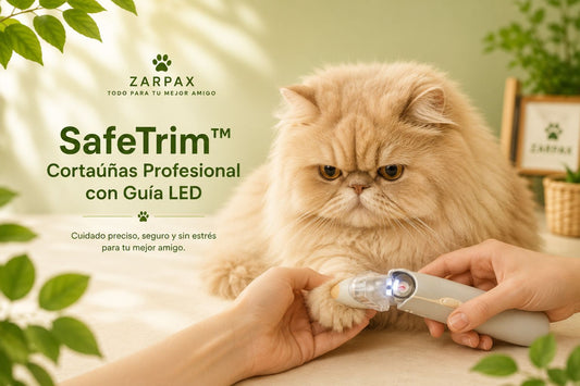 SafeTrim™: Cortauñas Profesional con Guía LED