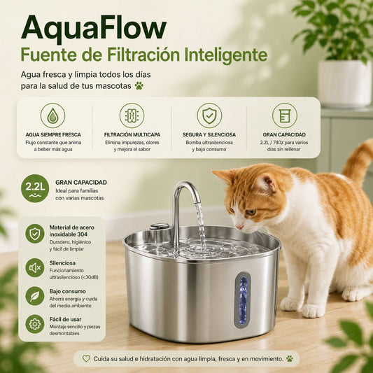 AquaFlow: Fuente de Filtración Inteligente