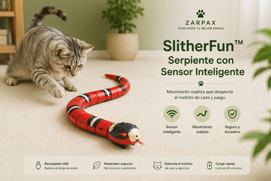 SlitherFun™ Serpiente con Sensor Inteligente