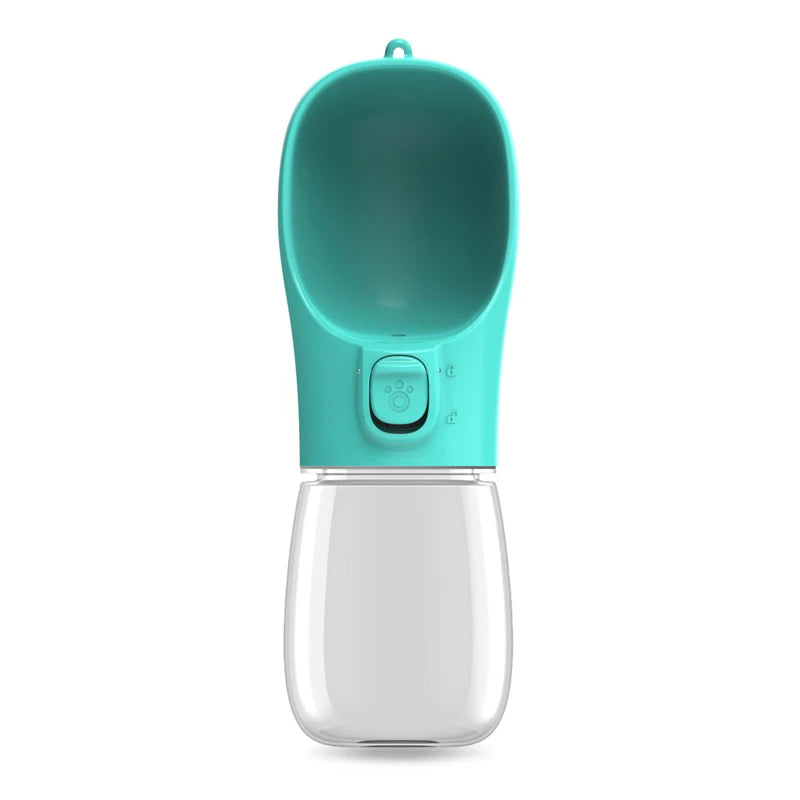 AquaGo™: Botella de Viaje con Cuenco Integrado