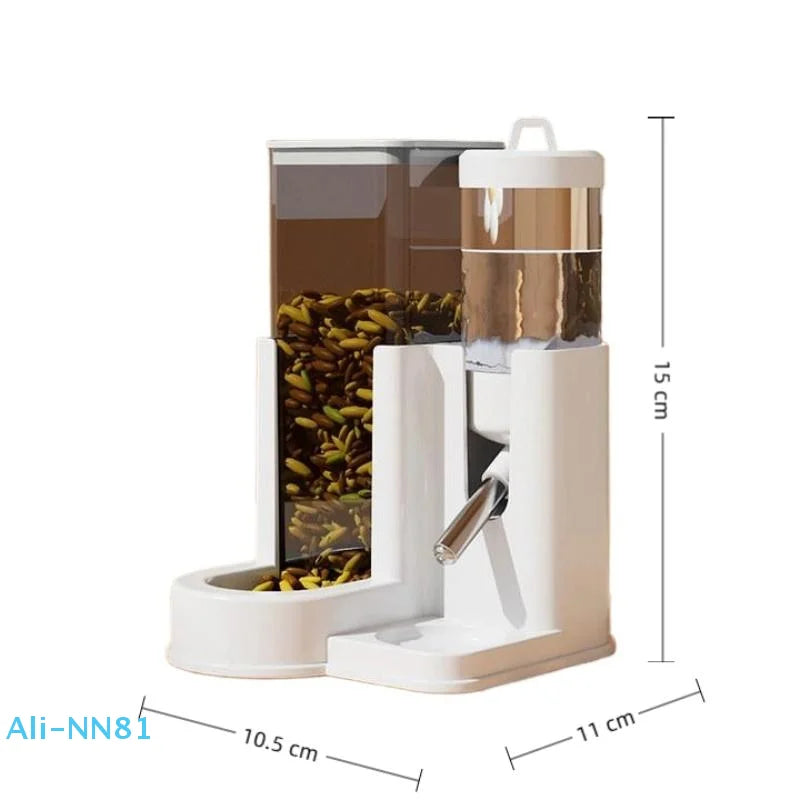 AquaPaws™ Estación de Alimentación Total - Fuente 2L + Comedero Integrado