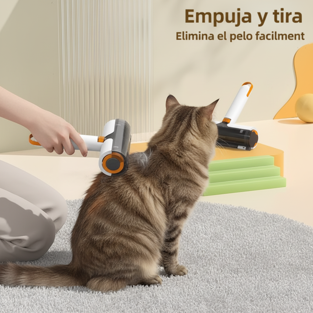 LintPure™: Rodillo Recolector de Pelo Infinito