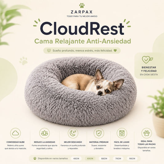 CloudRest: Cama Relajante Anti-Ansiedad